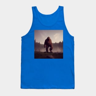 Sasquatch in Nature Tank Top